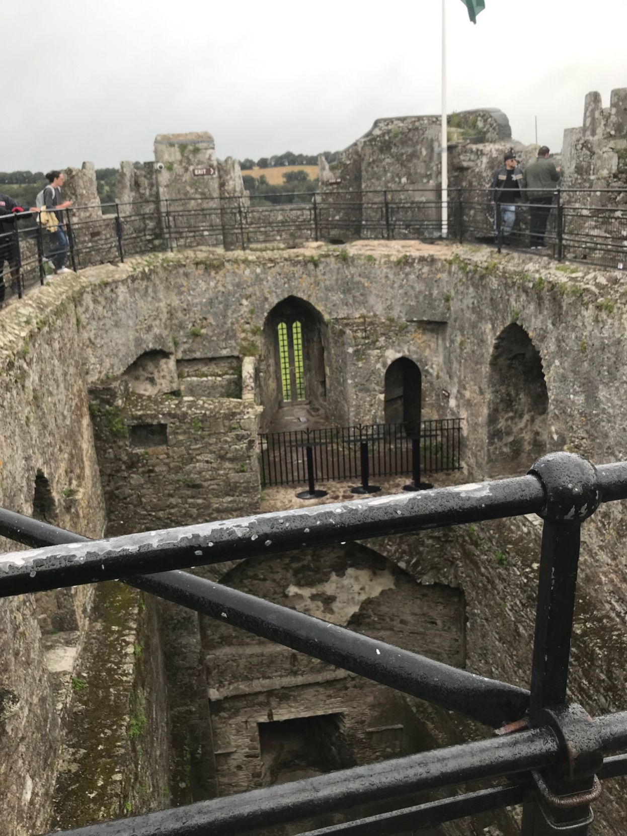 Inside Blarney Castle